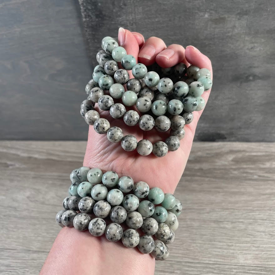 Gemstone Beaded Bracelets 10mm – Crystal Healing Jewelry