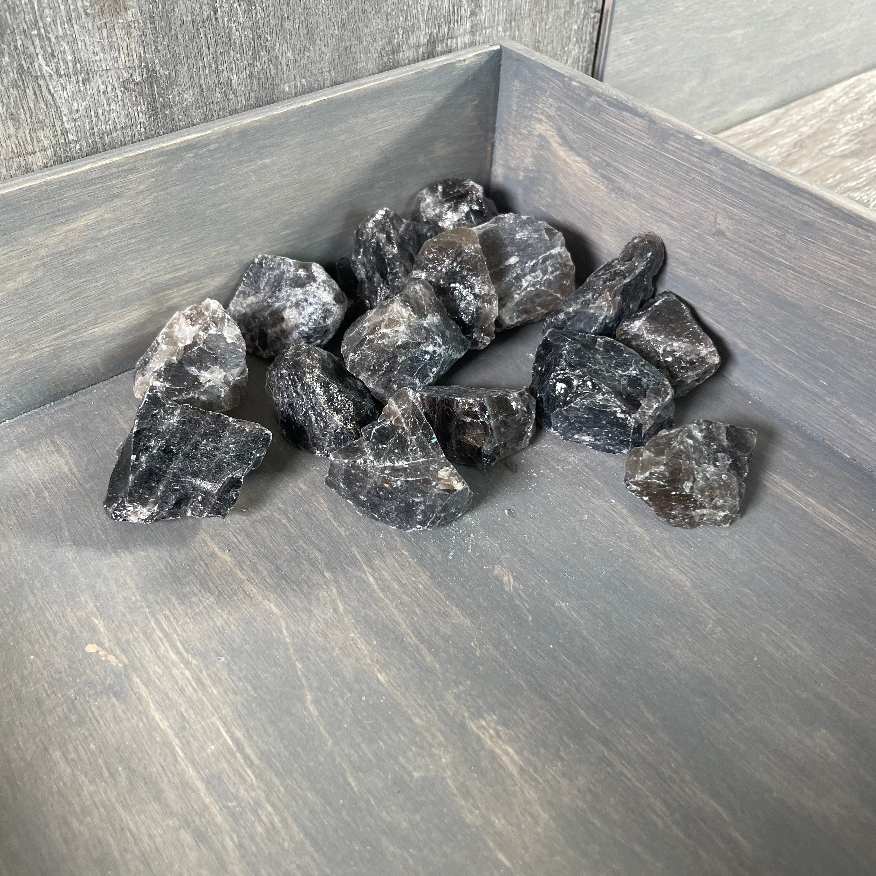 Natural rough-cut Smoky Quartz stones wholesale