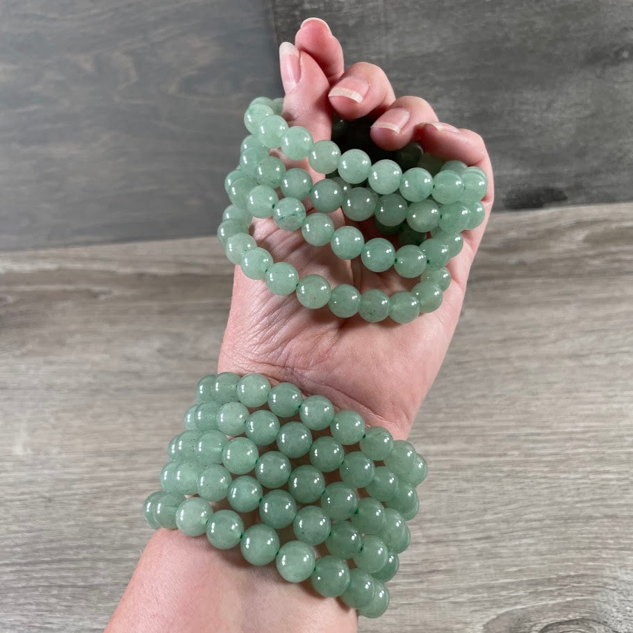 Aventurine healing crystal gemstone bracelet wholesale metaphysical