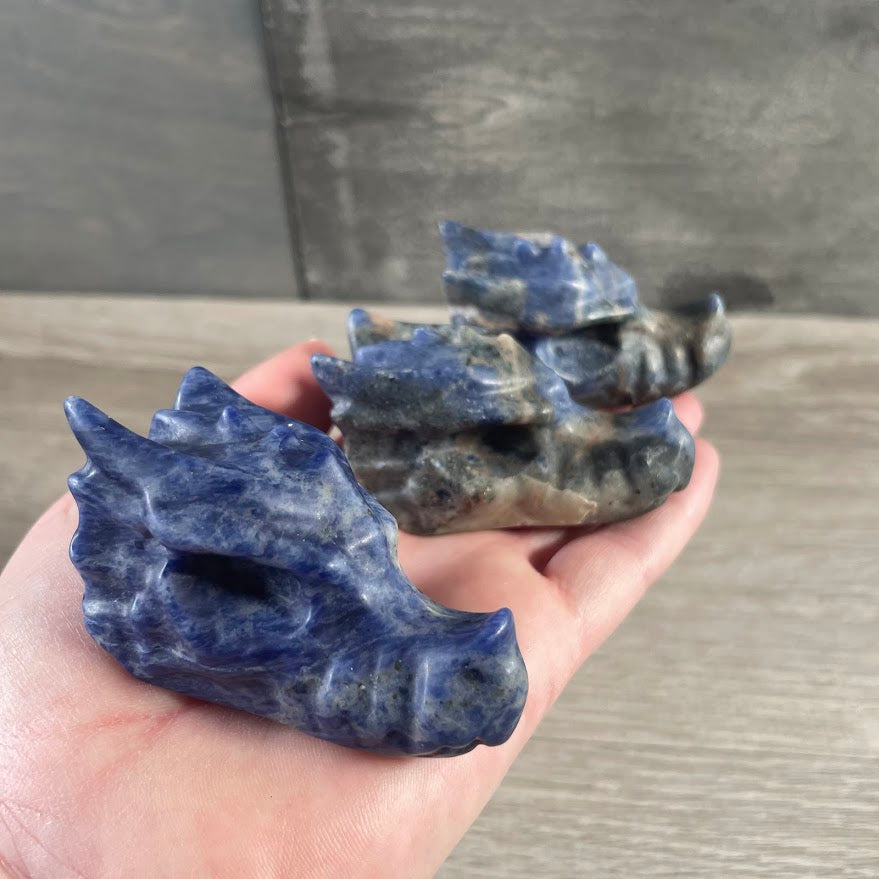 Gemstone Dragon Skulls – Wholesale Crystal Carvings