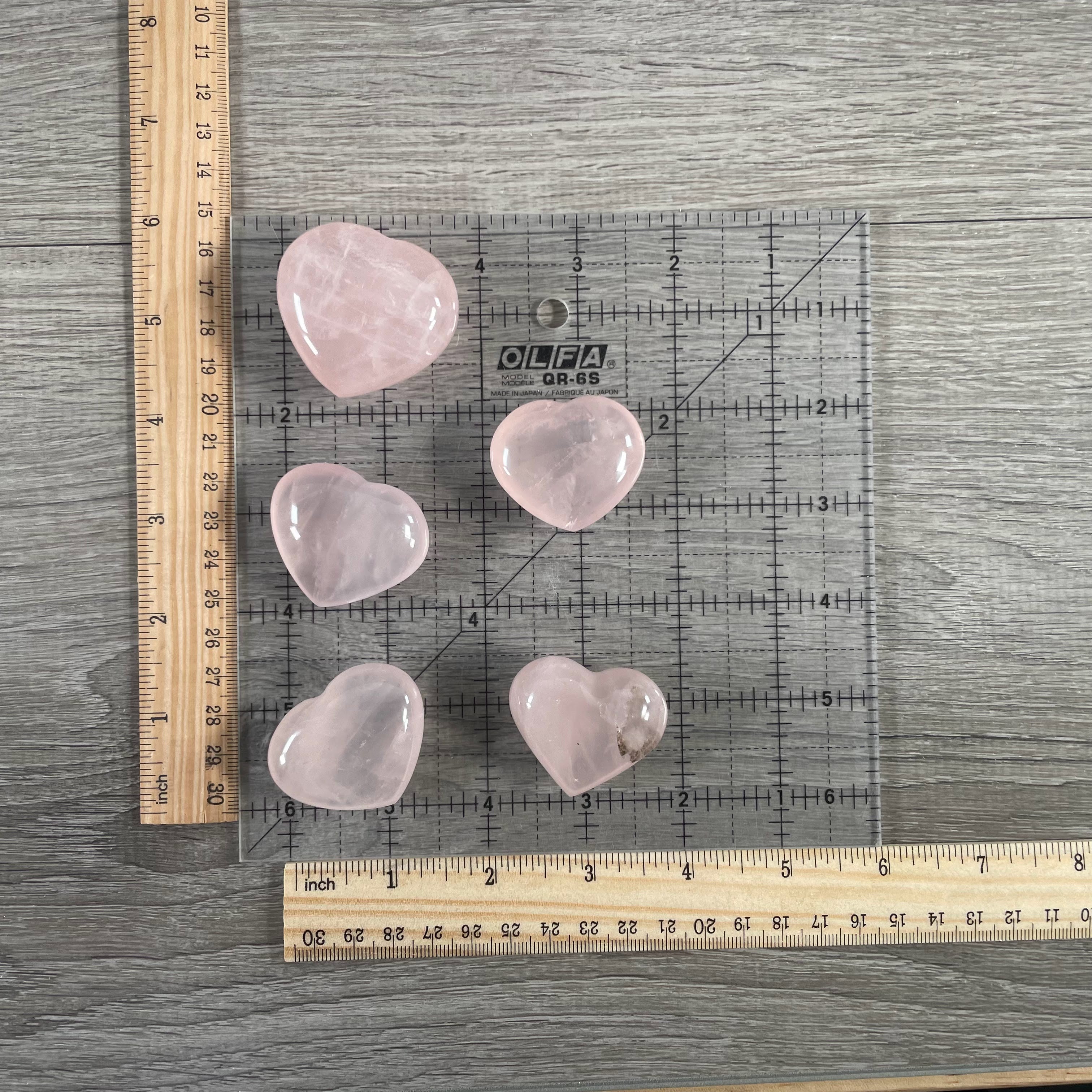 Metaphysical Rose Quartz Heart for Sale