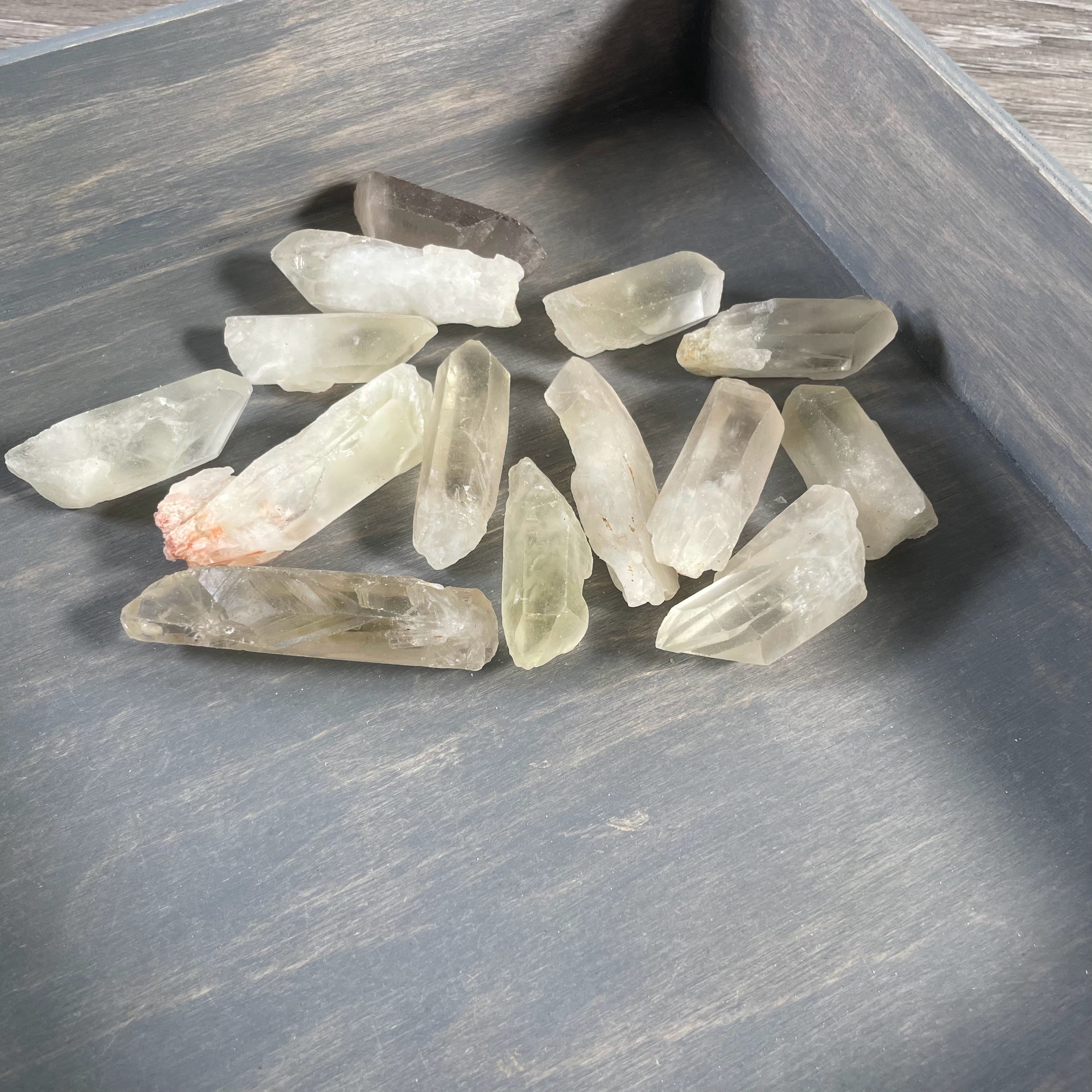 Bulk citrine raw points for crystal shops and metaphysical retailers
