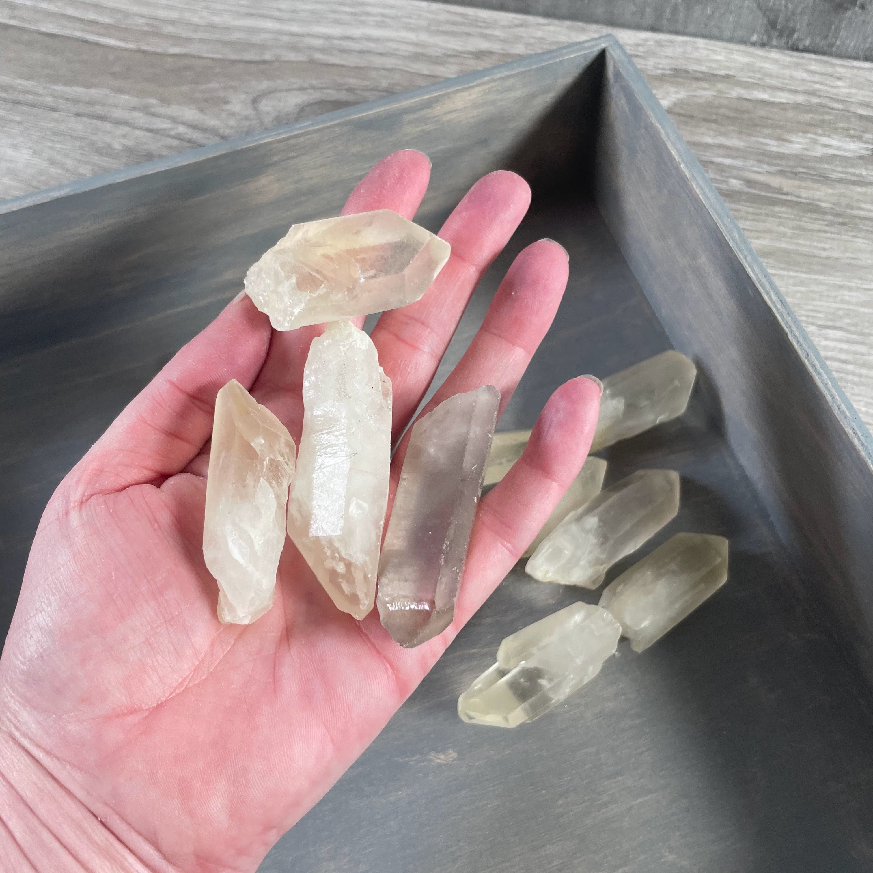 Wholesale citrine raw points for spiritual and holistic shops