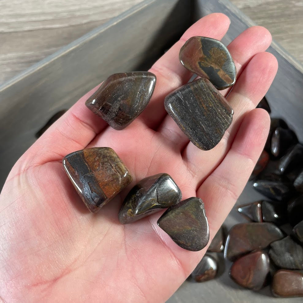 tiger iron crystal mix tiger eye hematite jasper bulk wholesale