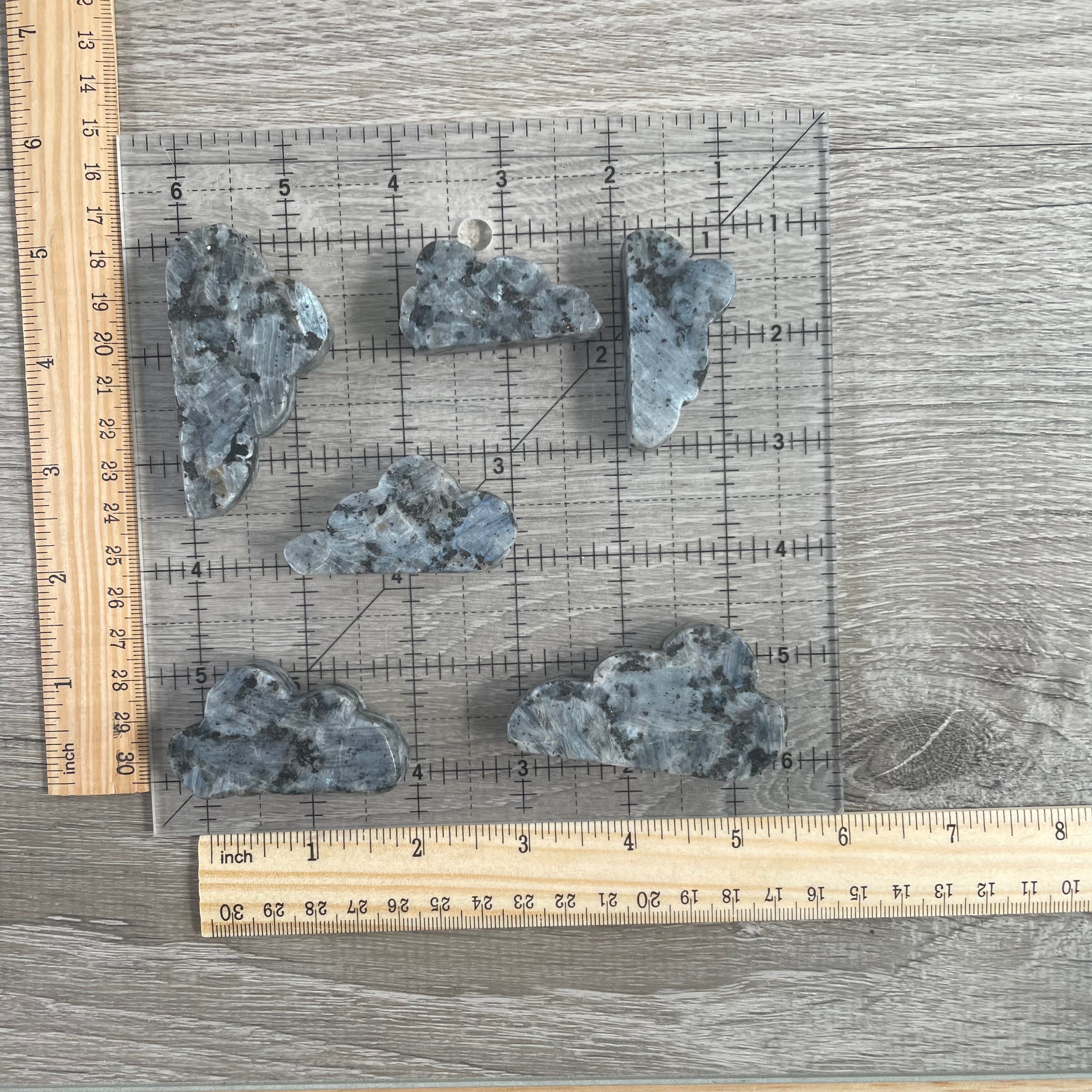 Larvikite Cloud Carving | for Energy Work & Décor