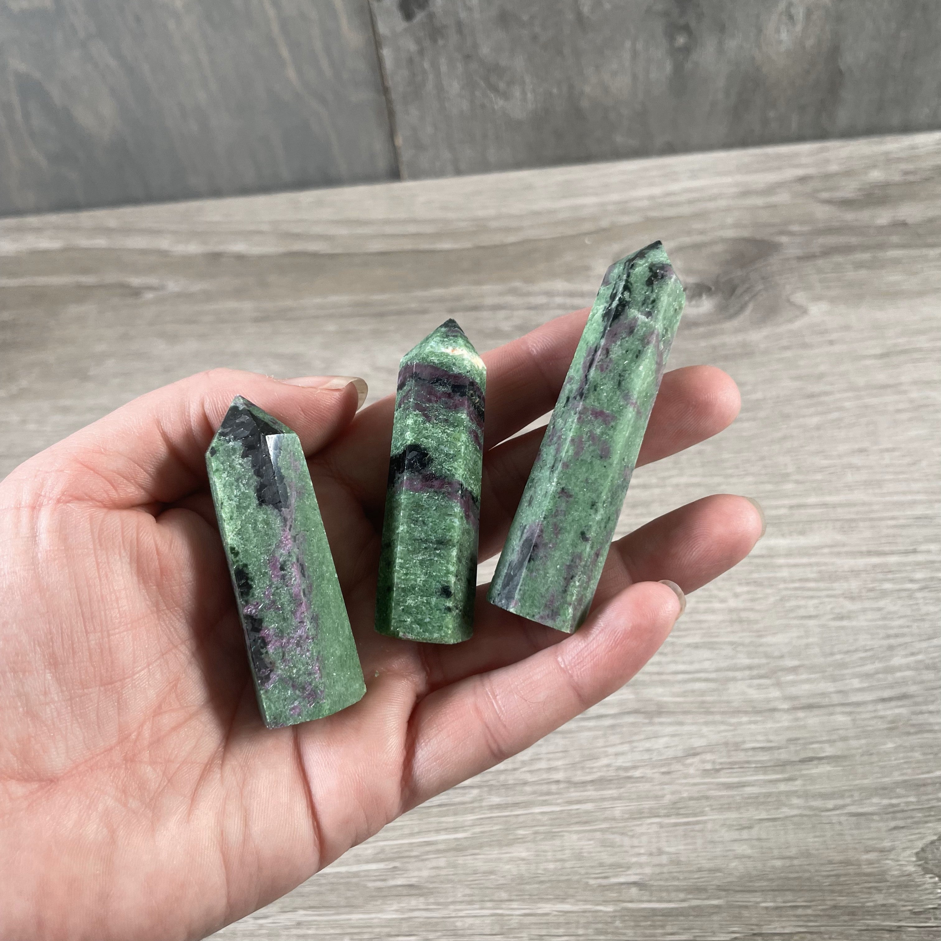 Gemstone Obelisk 1-2 oz | Small Crystal Tower, Grids & Decor