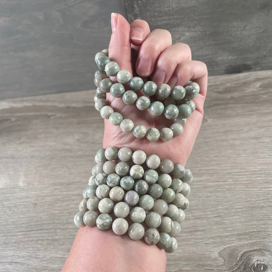 peace jade gemstone beaded bracelet bulk wholesale for resale