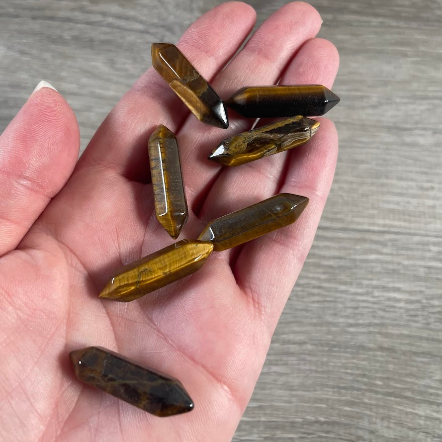 Wholesale tiger eye cut wands for bulk orders