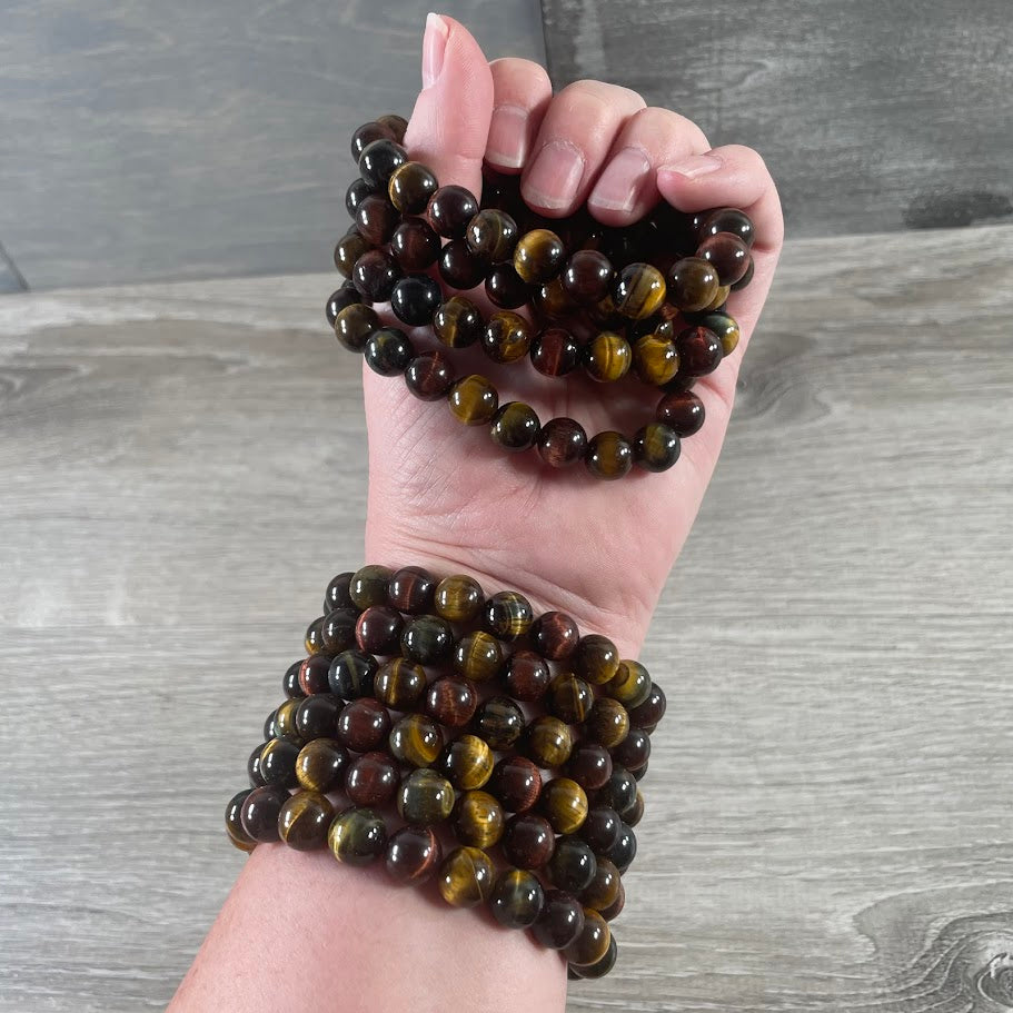 multi tiger eye layering bracelets bulk