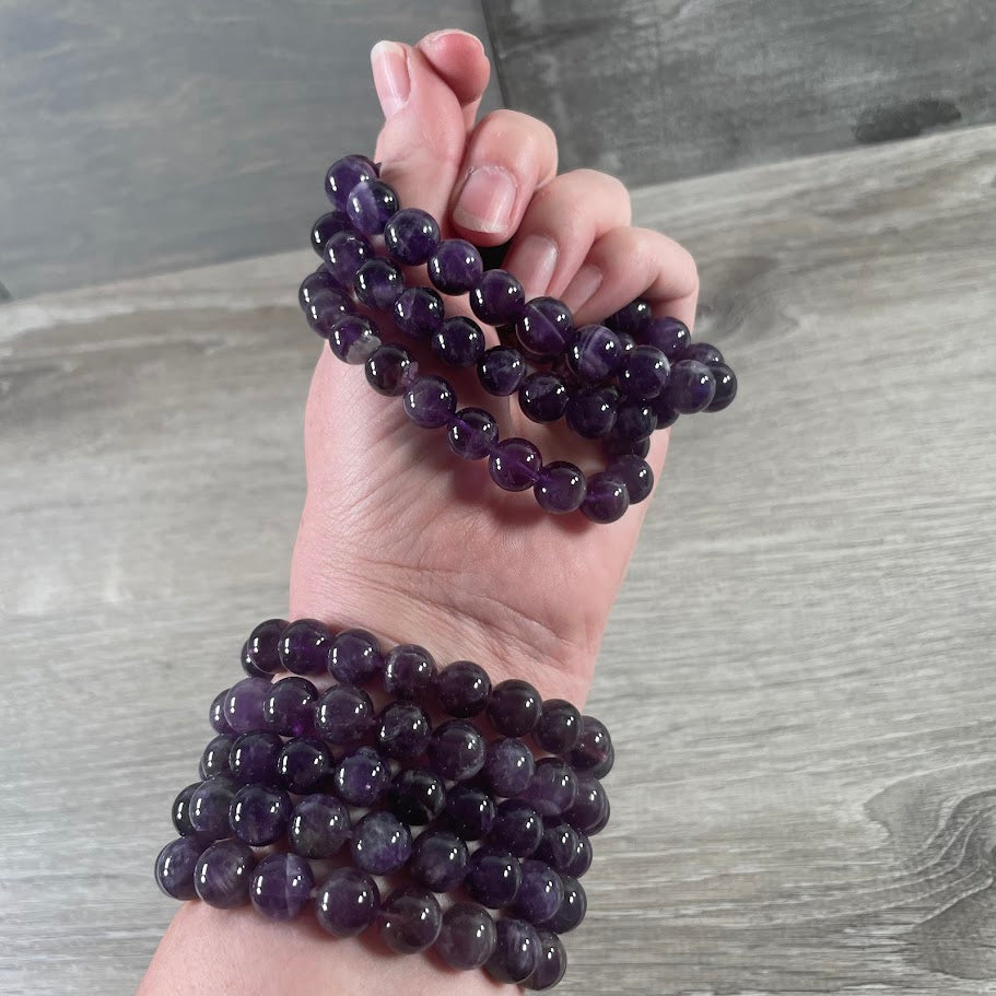 amethyst crystal gemstone bracelet wholesale