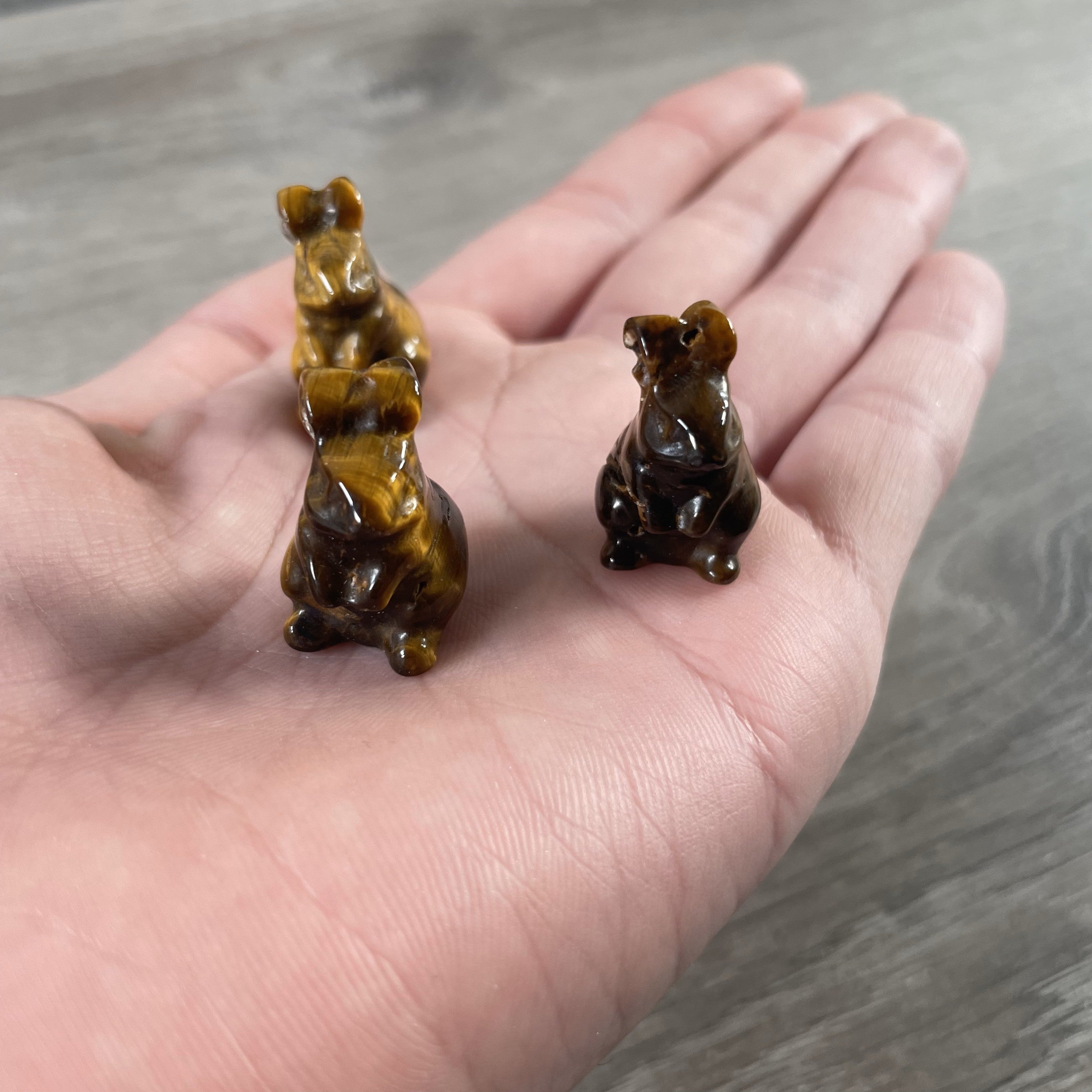 Tiger eye wholesale gemstone animal figurines