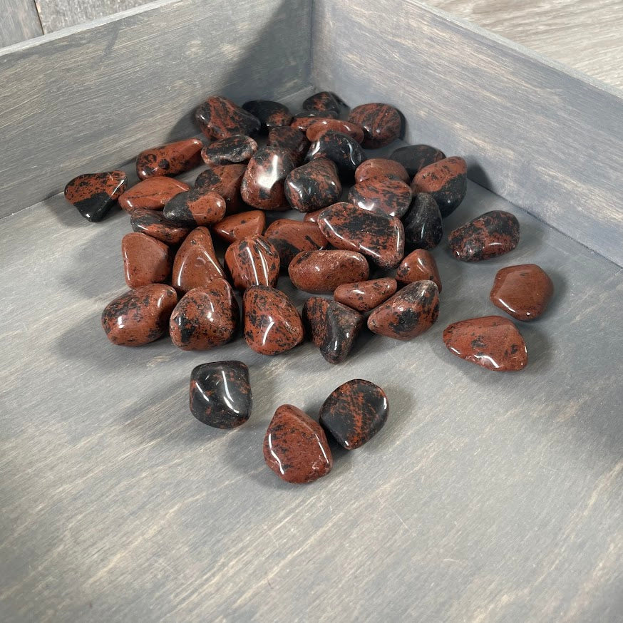 Wholesale Mahogany Obsidian crystals polished natural