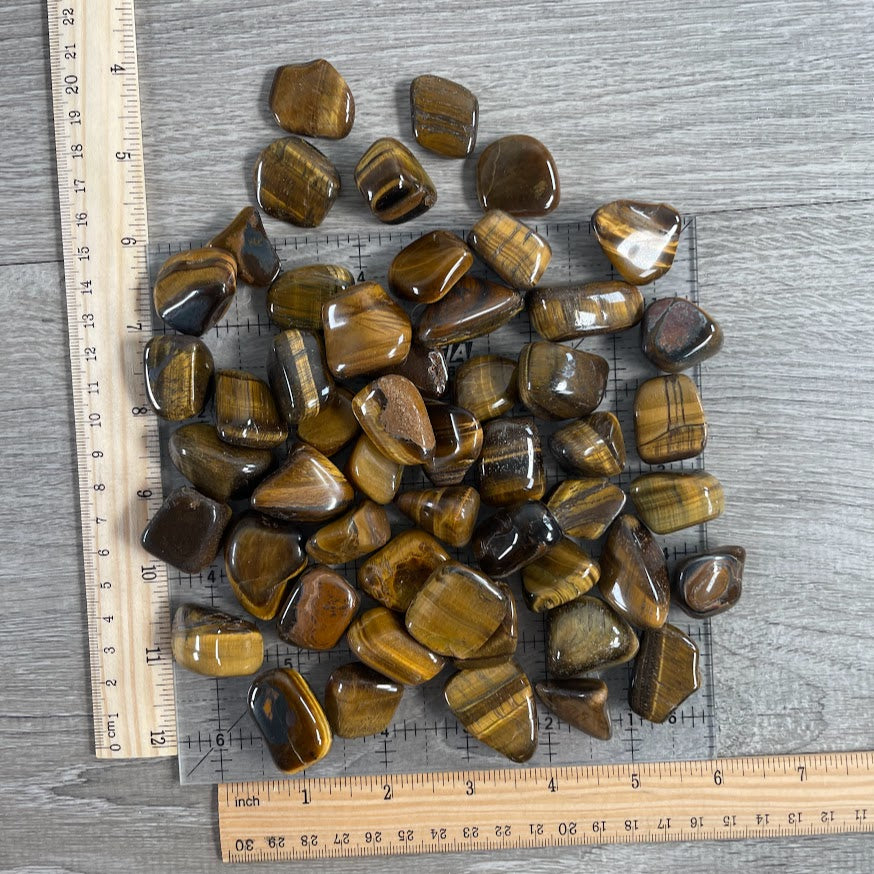 tumbled tiger eye 1 lb bag