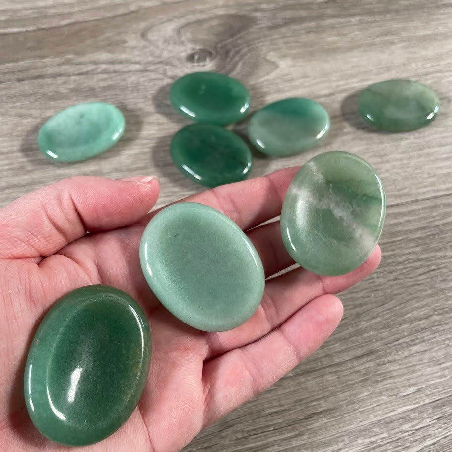 Oval Gemstone Worry Stones – Bulk Pocket Crystals