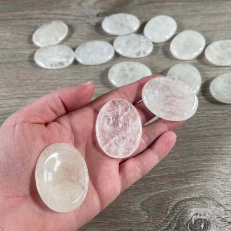Oval Gemstone Worry Stones – Bulk Pocket Crystals
