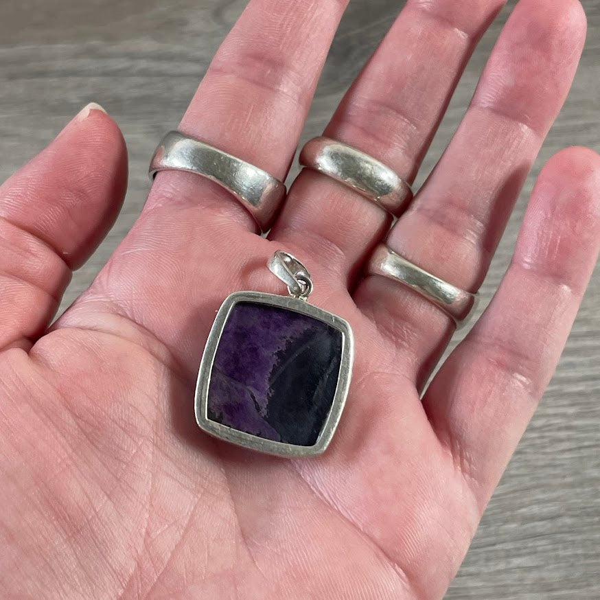reare sugilite jewelry for metaphysical stores