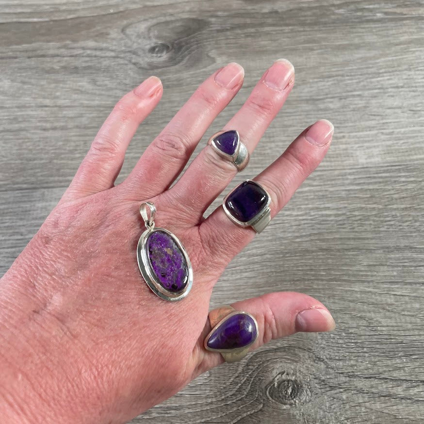 wholesale gemstone jewelry sugilite lots