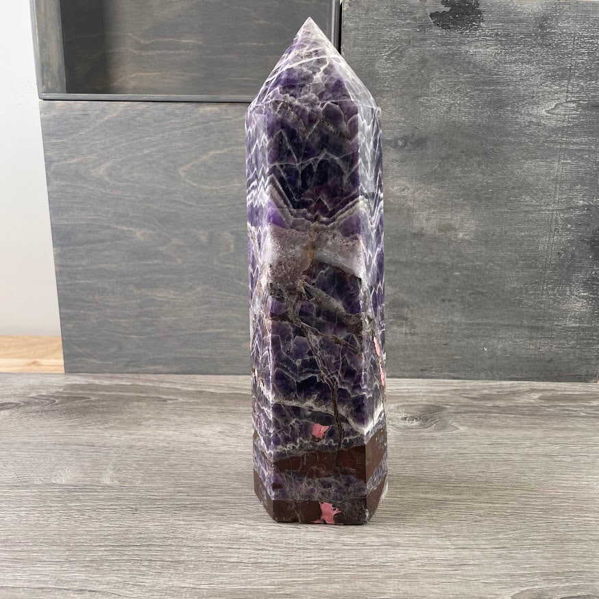 amethyst Madagascar crystal tower