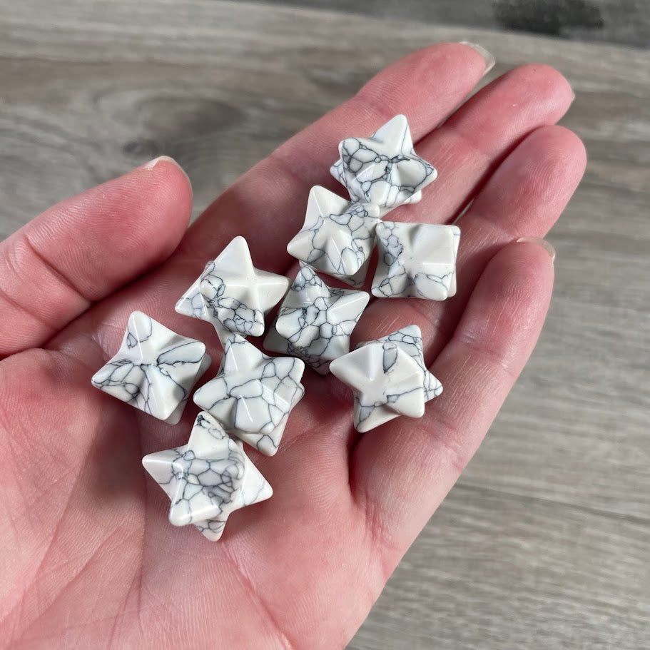 Gemstone Merkaba Star Sacred Geometry Crystal – 1/2 Inch