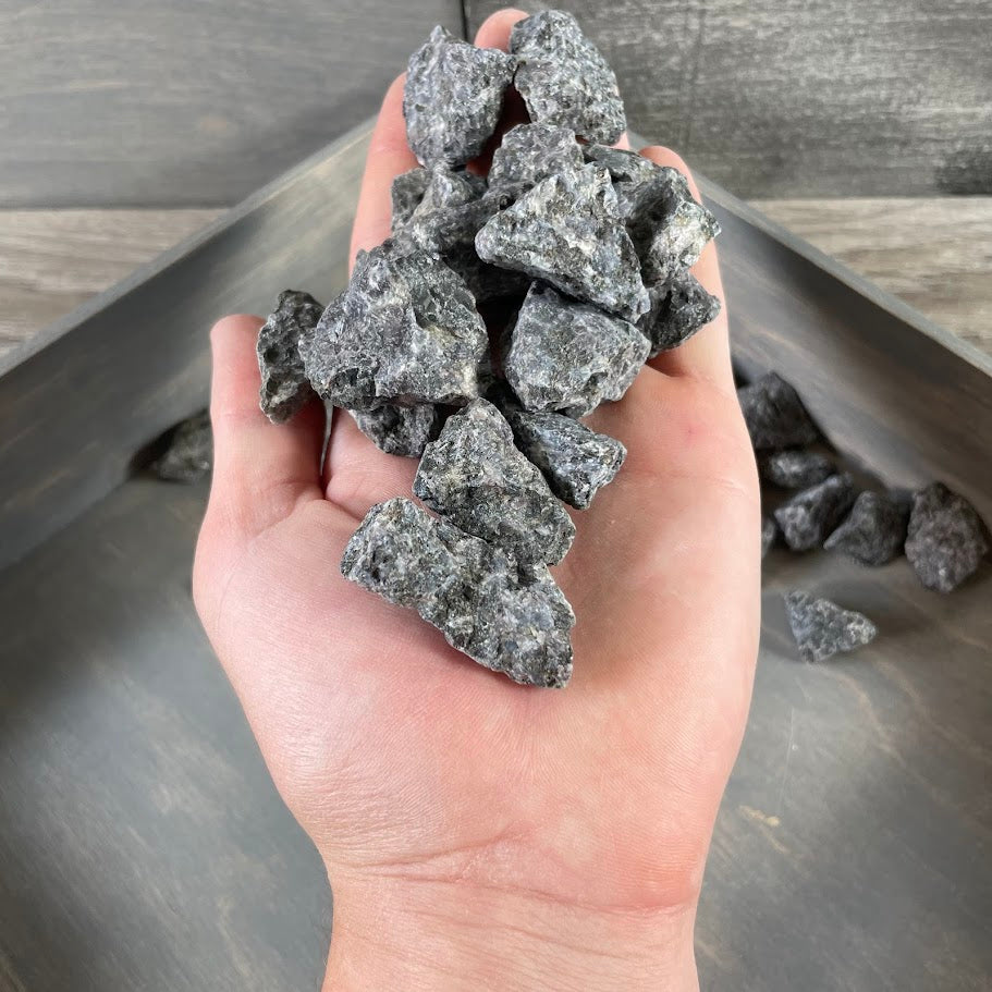 mystic merlinite raw stone chunks 1 lb wholesale lot