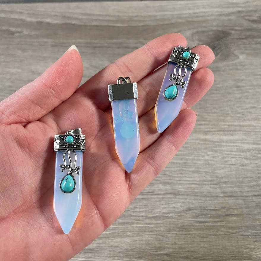 Crystal Pendants with Accent Stones – for Gift Shops