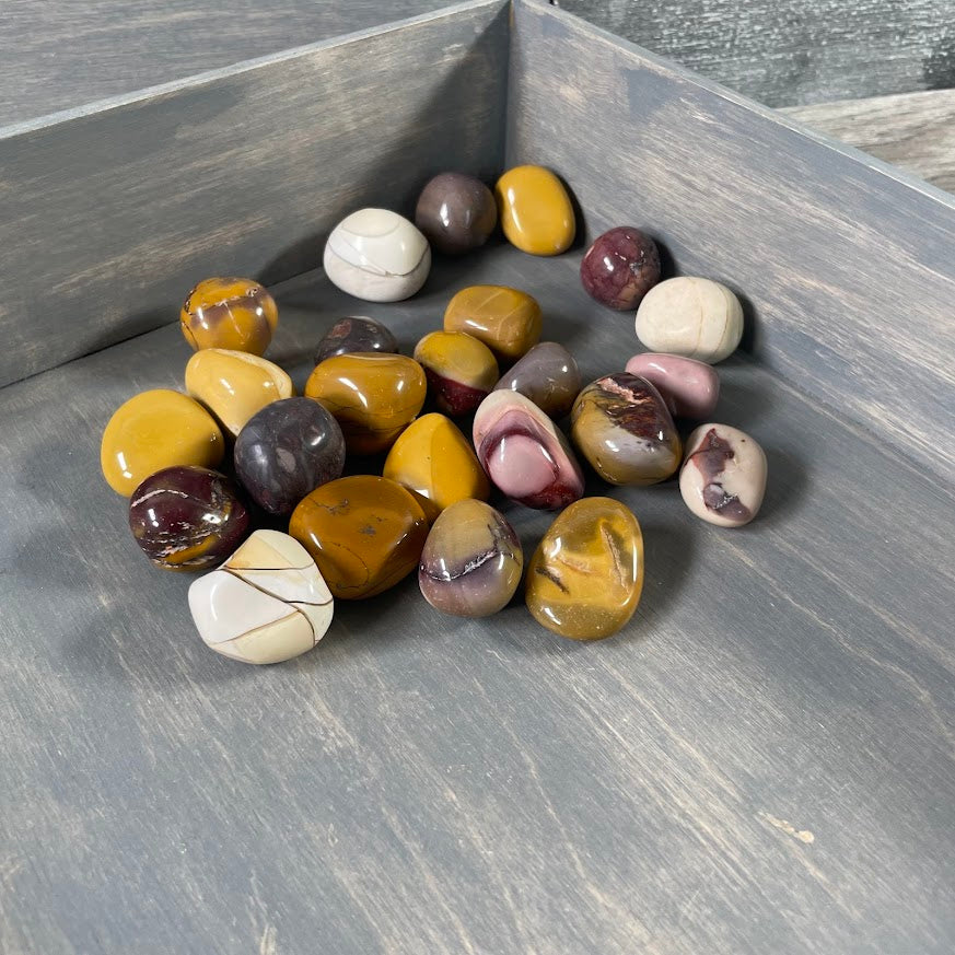 Wholesale Mookaite Jasper polished crystals