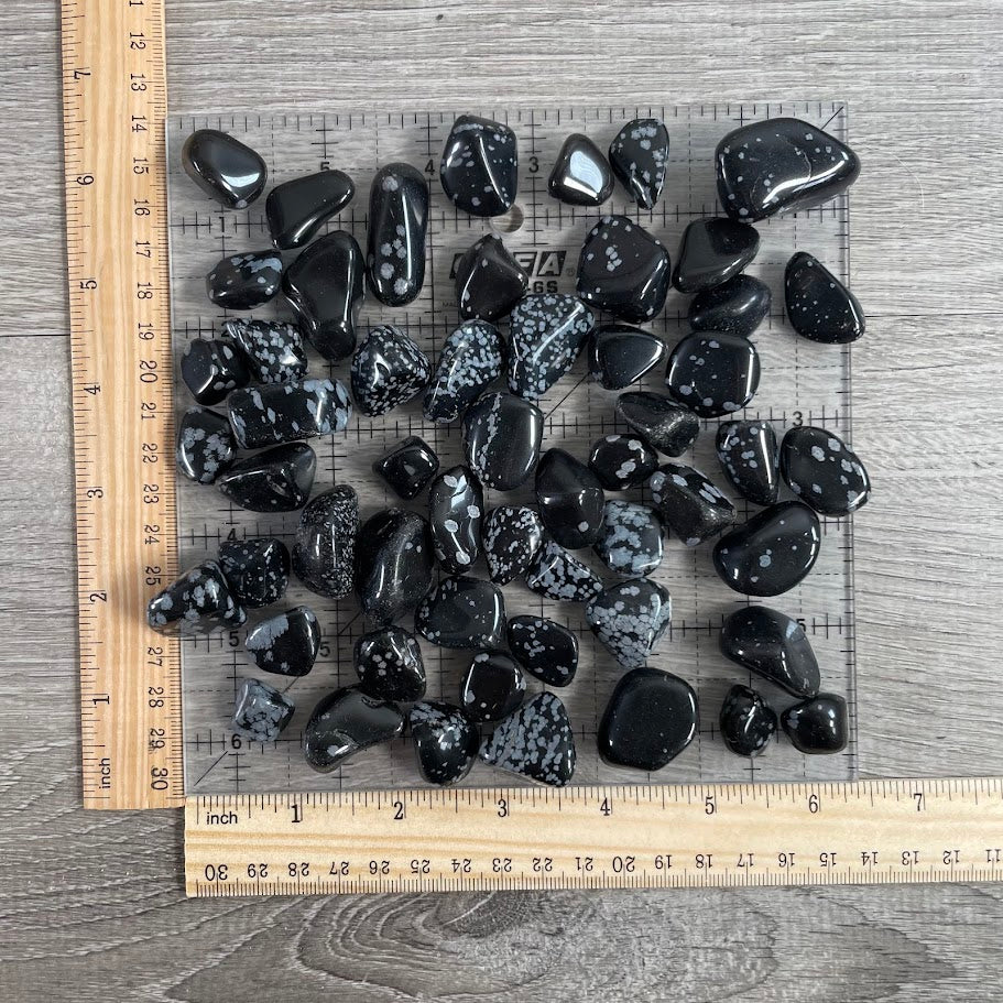 Snowflake obsidian wholesale healing crystals by the pound