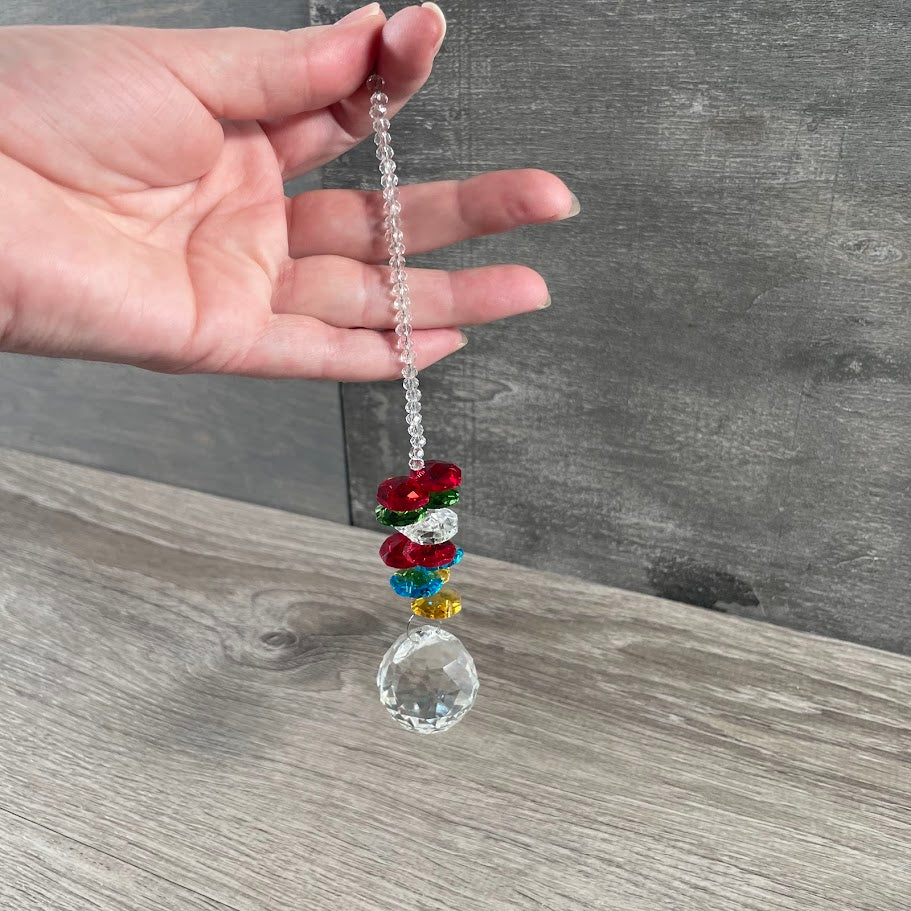 Multi color wholesale gift shop suncatchers