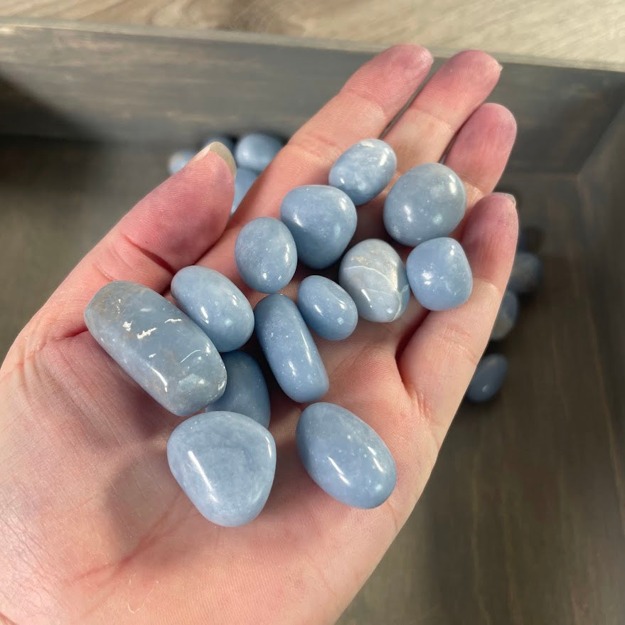 bulk angelite crystals