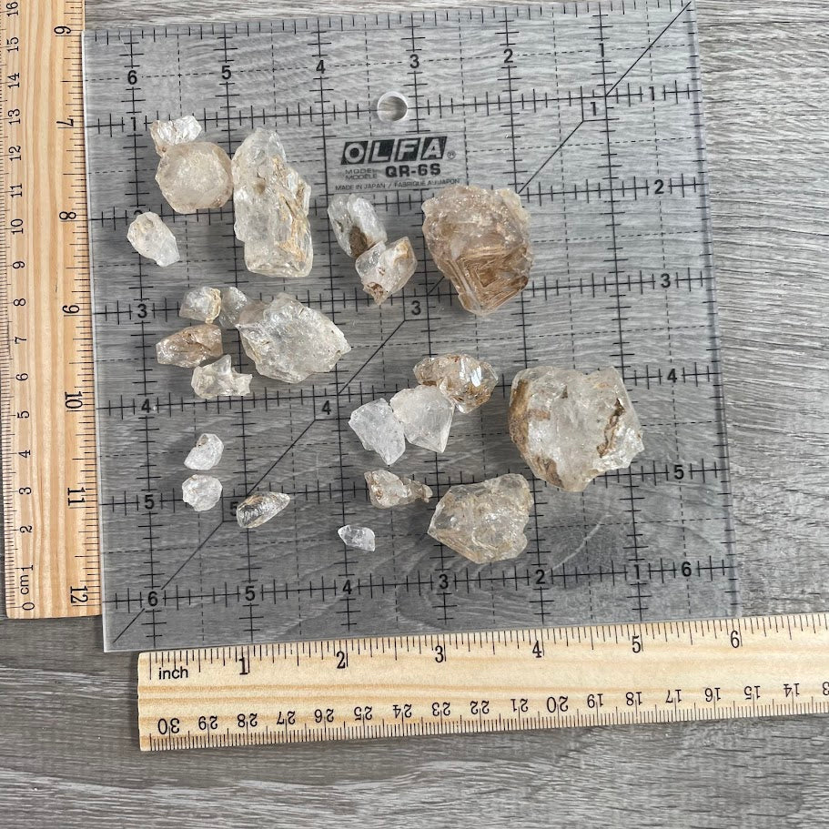 mixed size pakimer quartz for gift stores