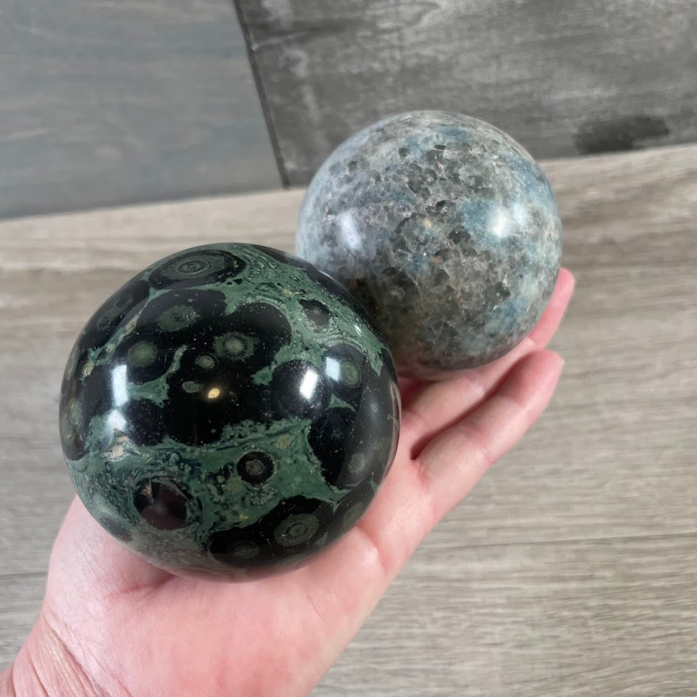 Madagascar Assorted Crystal Spheres by the Ounce | Wholesale Mixed Gemstone Spheres