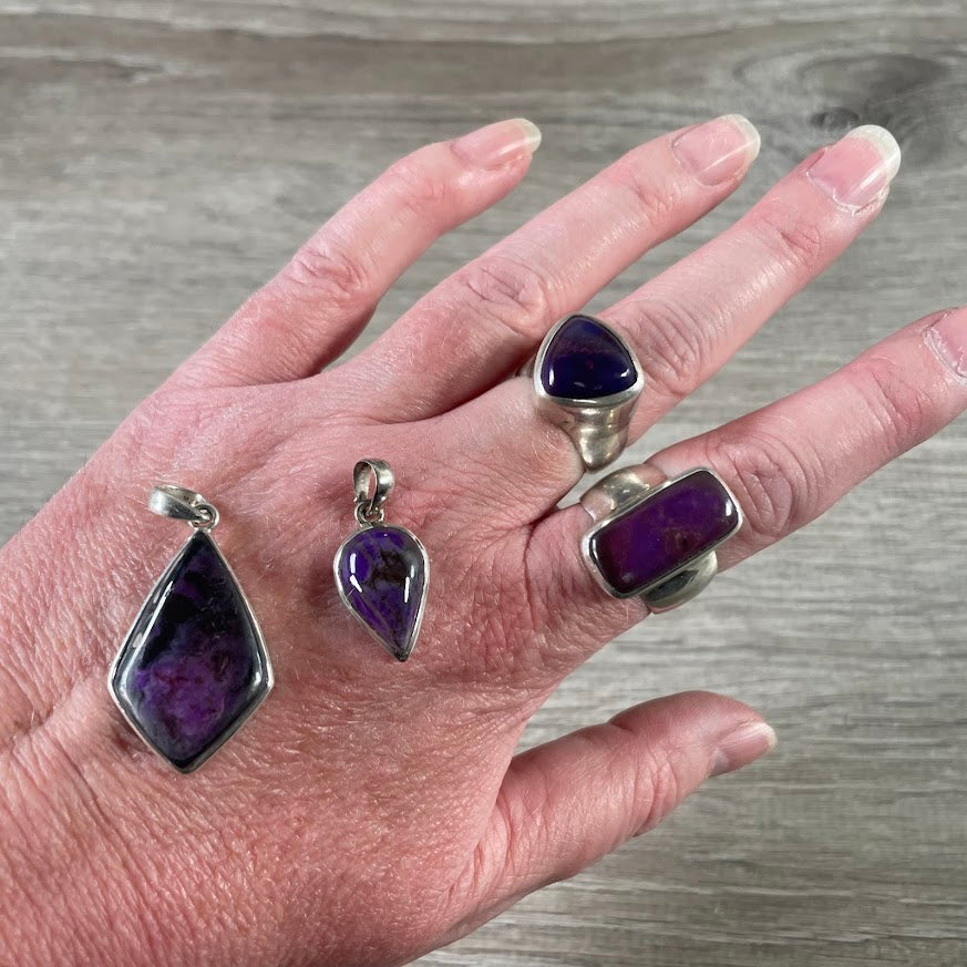 sugilite jewelry lots for crystal shops