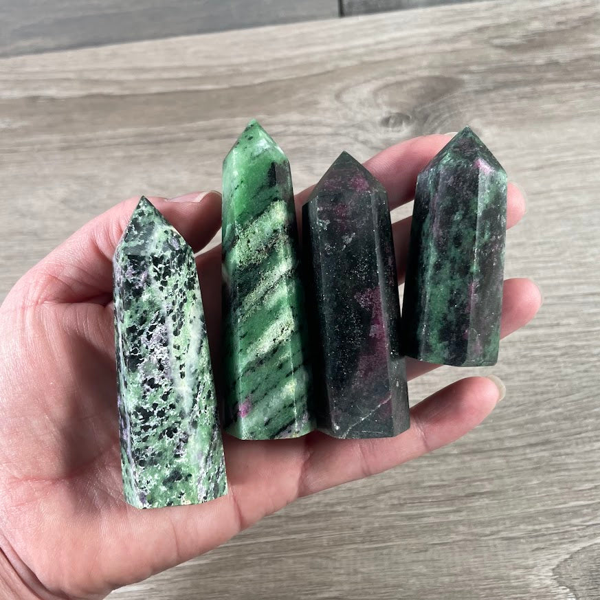 Gemstone Obelisks 2–3 oz for Crystal and Metaphysical Shops