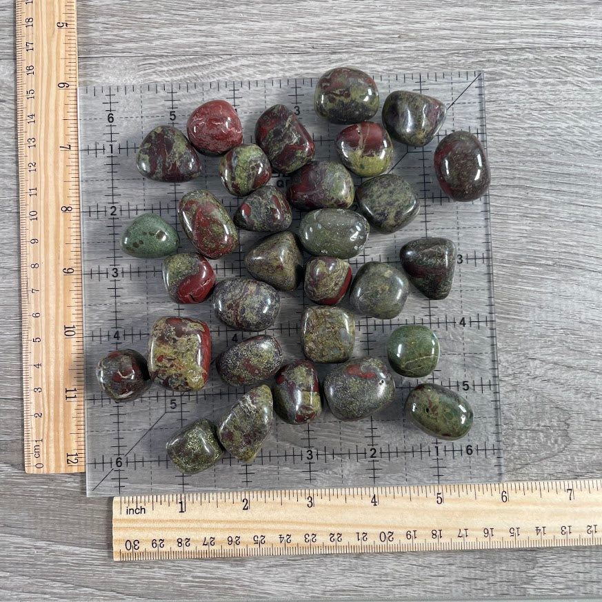 Dragon Bloodstone wholesale crystal bin stock