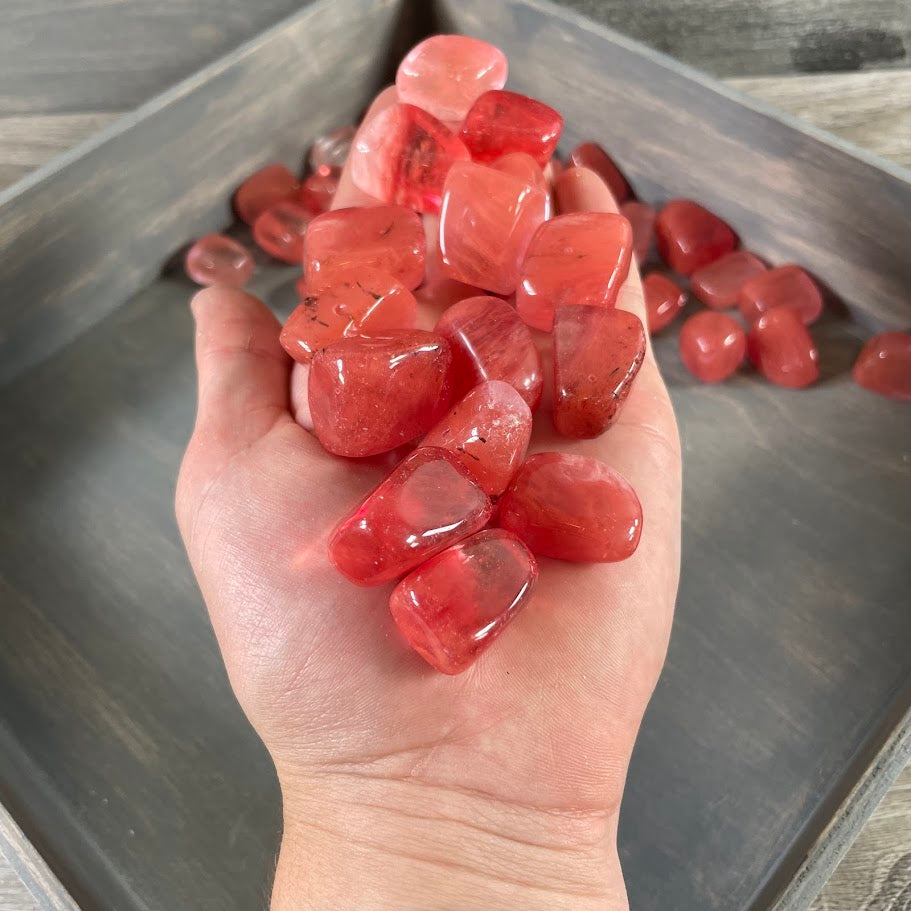 Tumbled Cherry Quartz wholesale