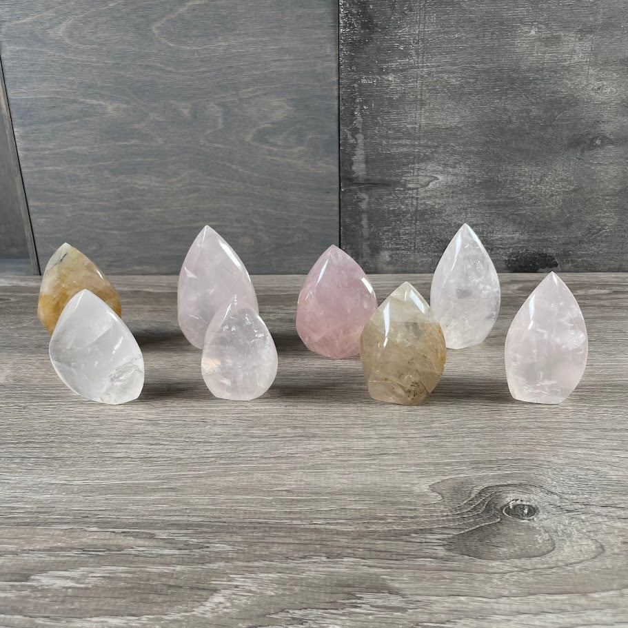 Brazilian Crystal Flame Lot – Display Pieces for Gift Shops