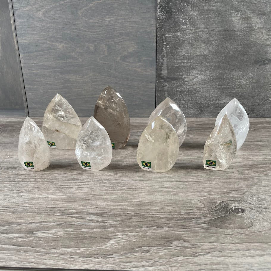 Brazilian Crystal Flame Lot – Display Pieces for Gift Shops