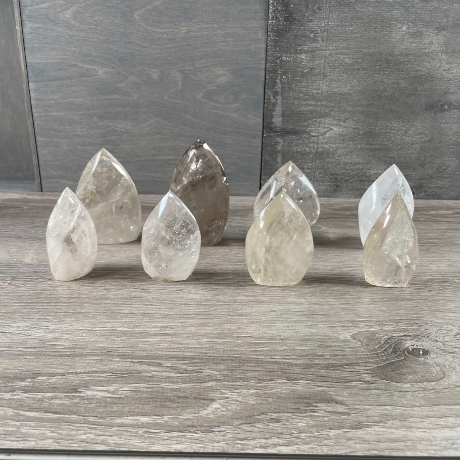 Brazilian Crystal Flame Lot – Display Pieces for Gift Shops