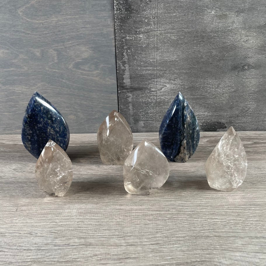 Brazilian Crystal Flame Lot – Display Pieces for Gift Shops