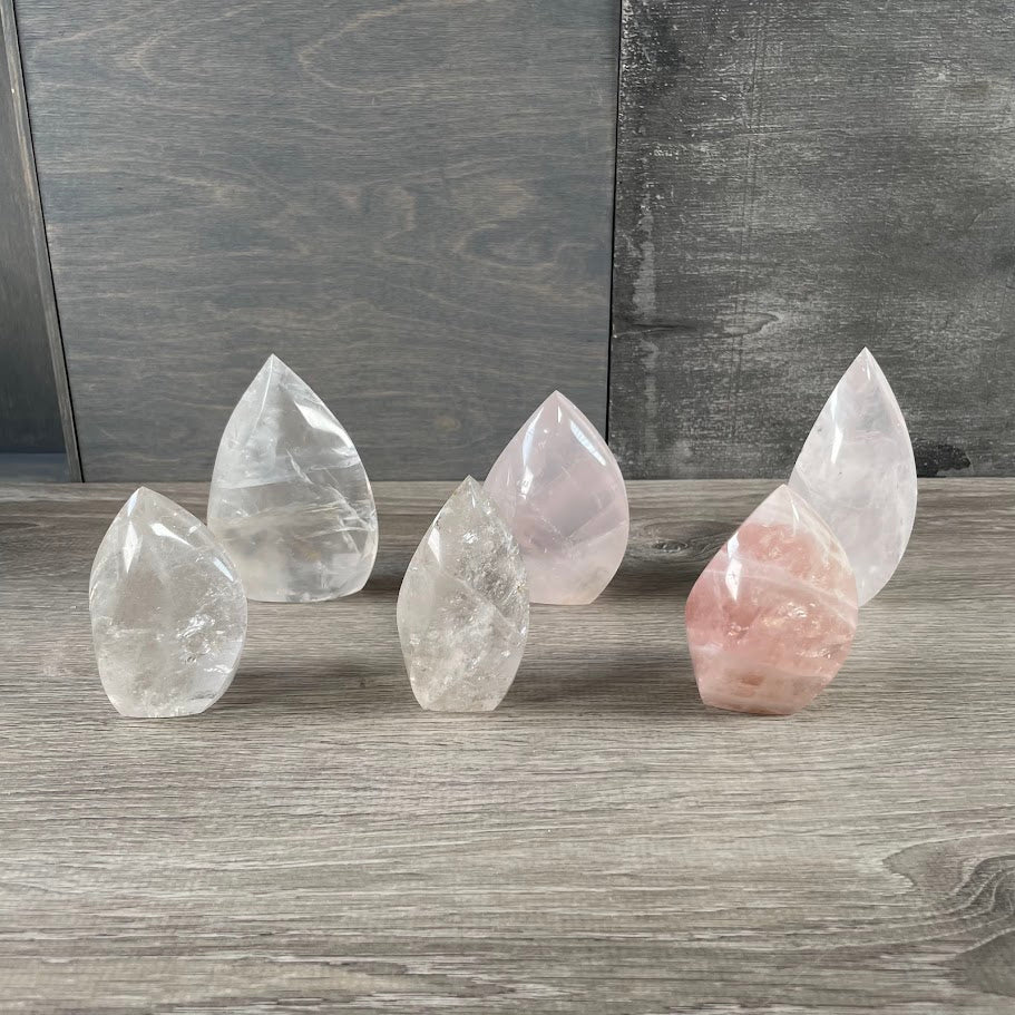 Brazilian Crystal Flame Lot – Display Pieces for Gift Shops