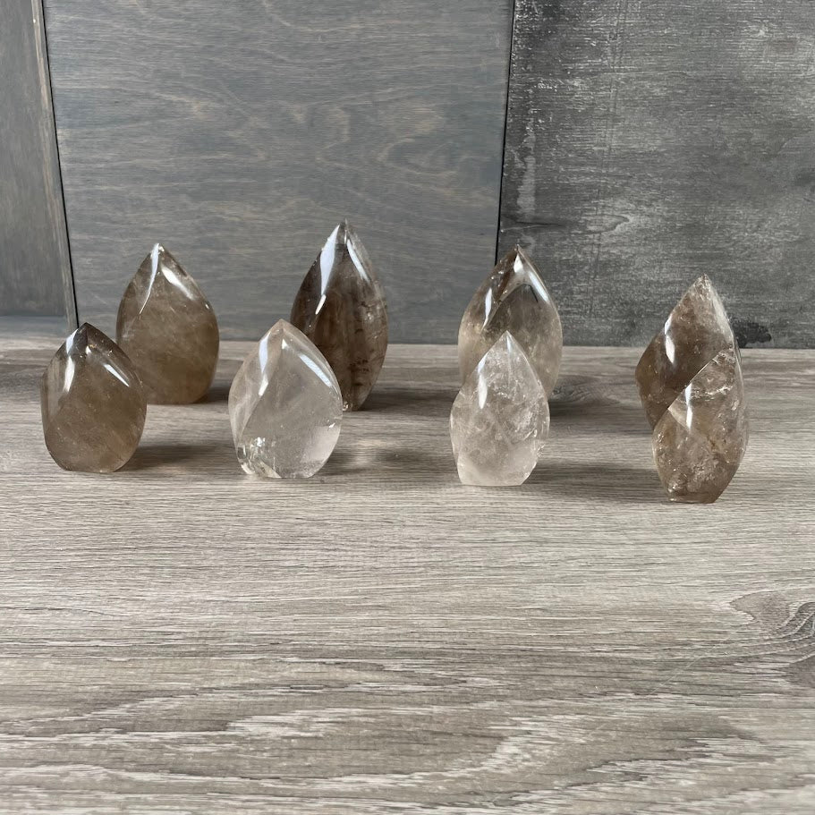 Brazilian Crystal Flame Lot – Display Pieces for Gift Shops