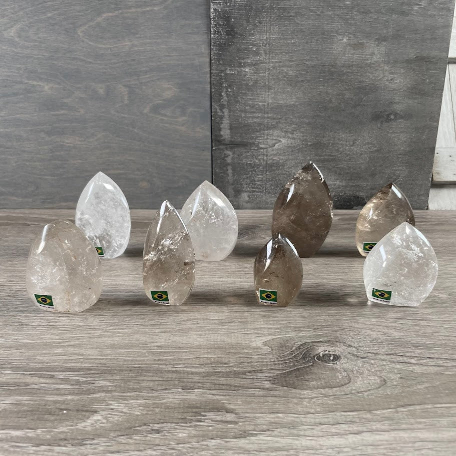 Brazilian Crystal Flame Lot – Display Pieces for Gift Shops
