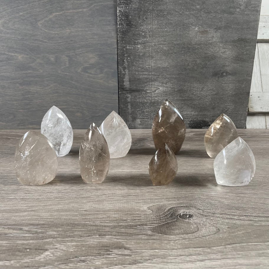 Brazilian Crystal Flame Lot – Display Pieces for Gift Shops