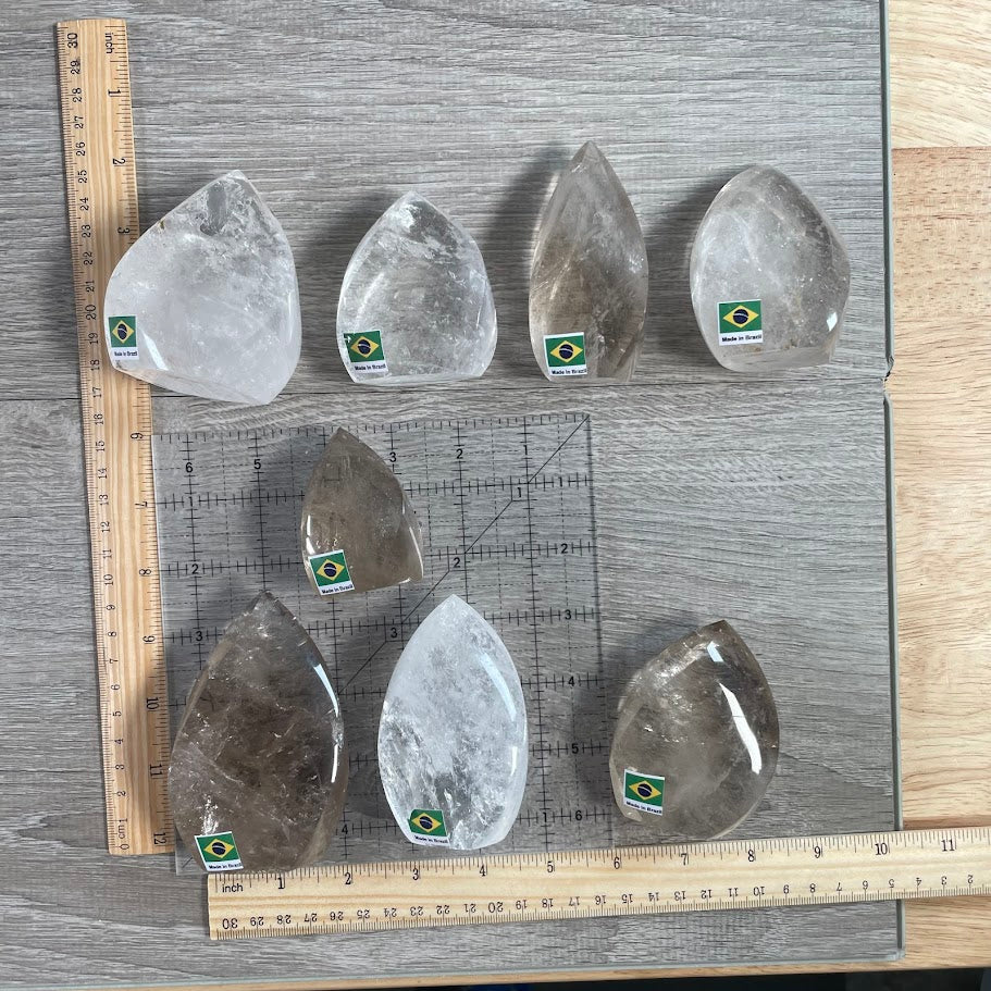Brazilian Crystal Flame Lot – Display Pieces for Gift Shops