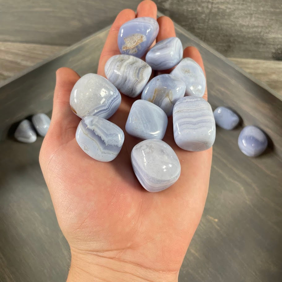 bulk blue lace agate crystals for metaphysical shops