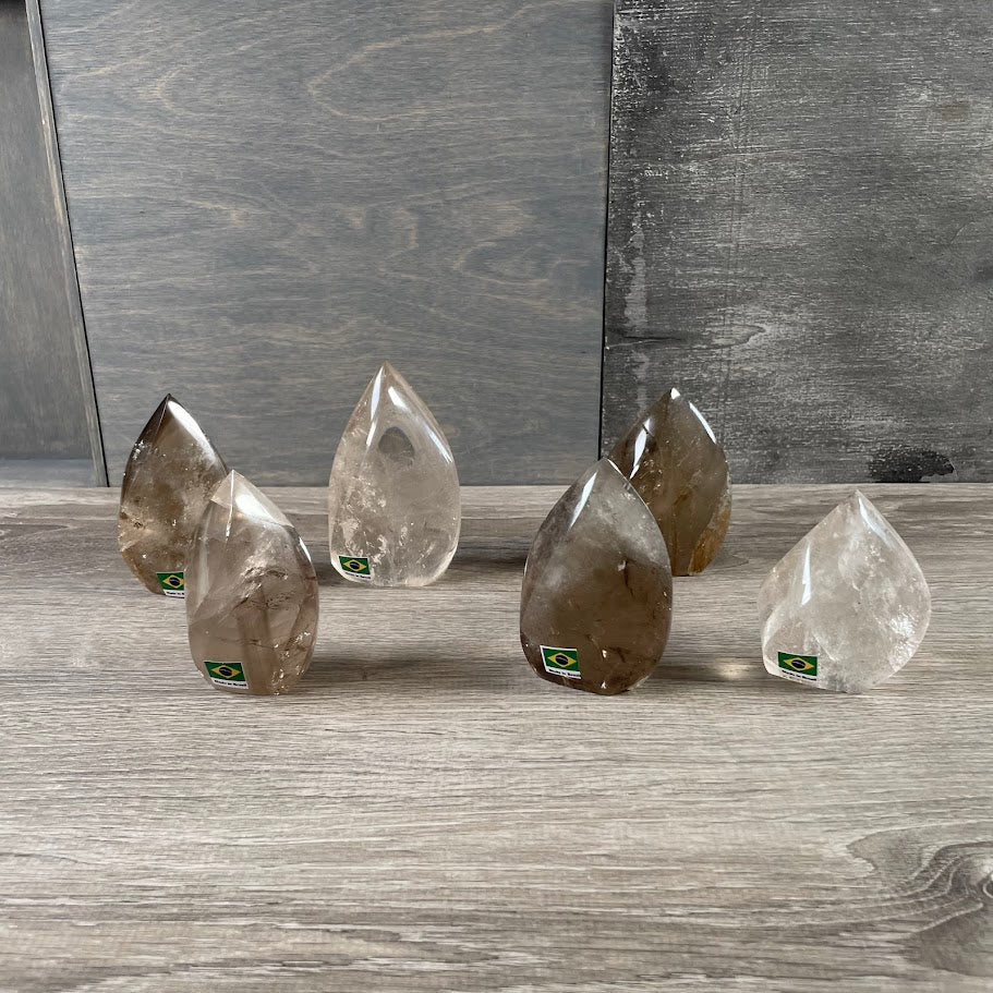 Brazilian Crystal Flame Lot – Display Pieces for Gift Shops