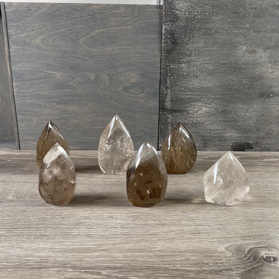 Brazilian Crystal Flame Lot – Display Pieces for Gift Shops