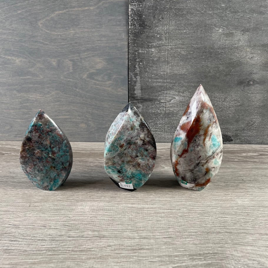 Brazilian Crystal Flame Lot – Display Pieces for Gift Shops