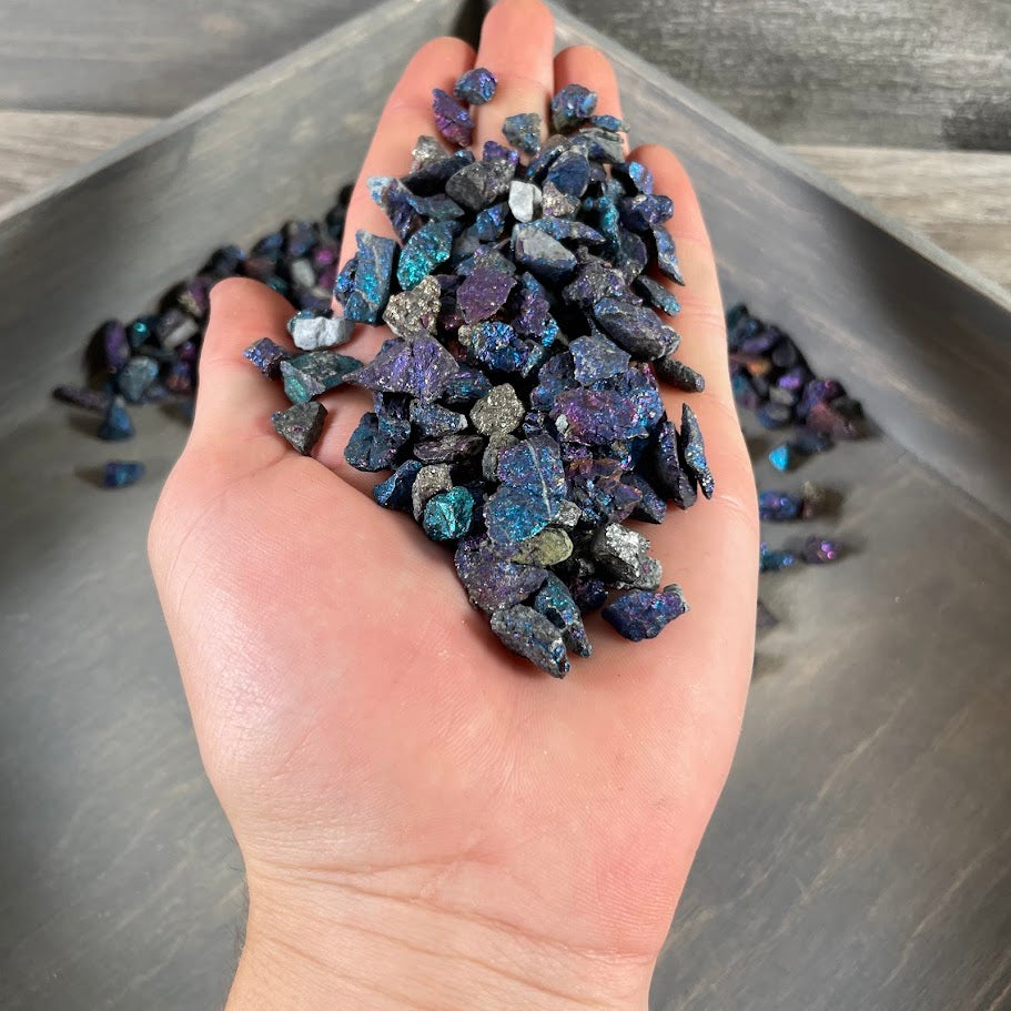 Iridescent Bornite Peacock Ore Rough Stones Wholesale