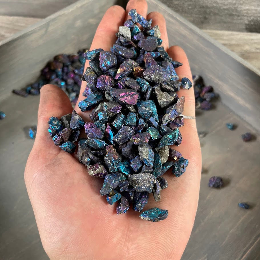 Peacock Ore Raw Stones Bulk for Gift Shops and Energy Work